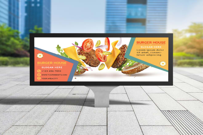 I will do unique and effective billboard design within 12 hours
