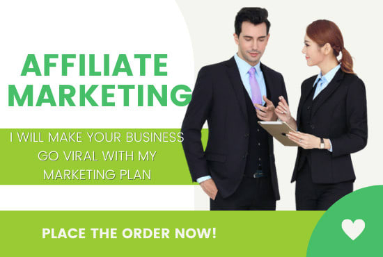 I will do viral affiliate website marketing teespring store clickbank promotion