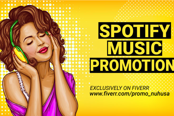 I will do viral music marketing for spotify music promotion or spotify promotion
