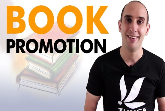 I will do viral promotion for your book, ebook and kindle