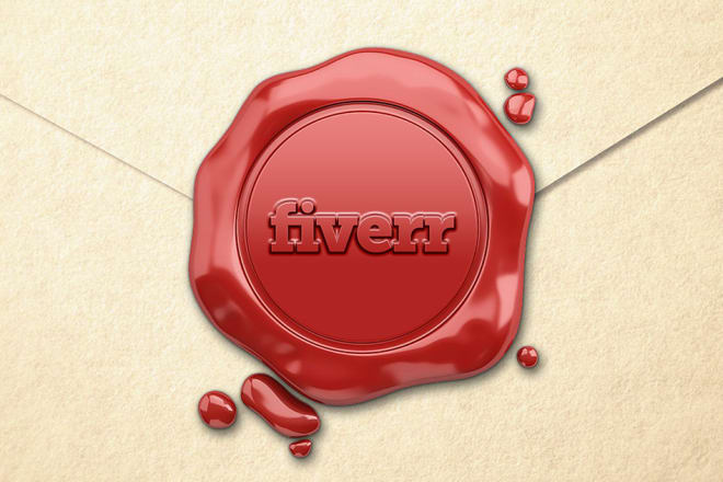 I will do wax seal design with your logo in 24hrs