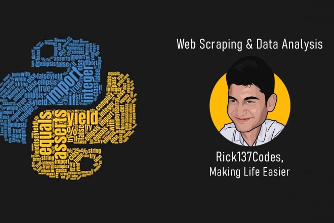 I will do web scraping and build web automation bots
