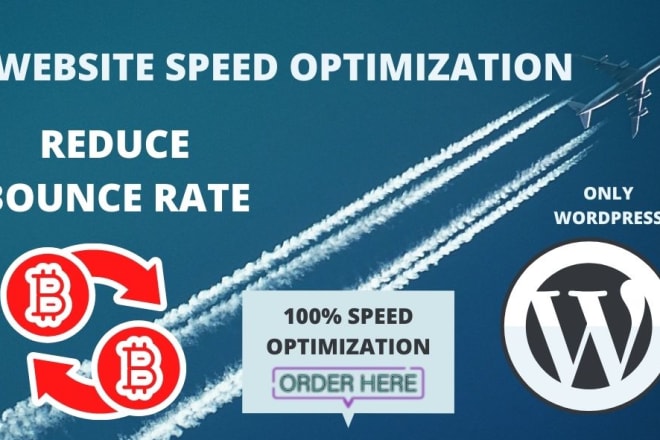 I will do website speed optimization and reduce bounce rate