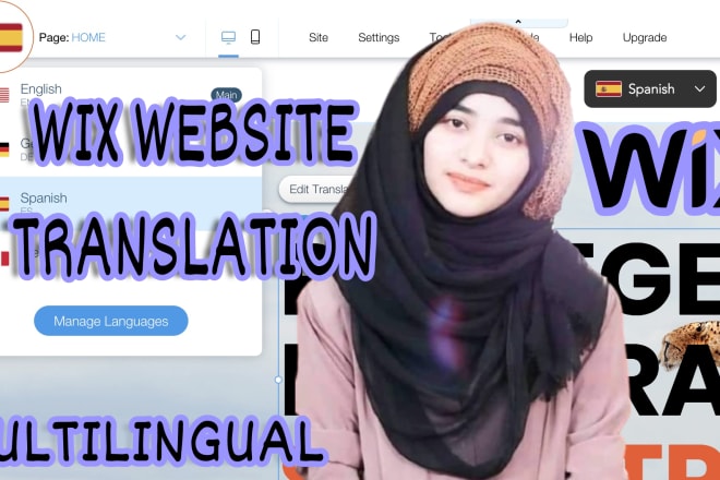 I will do wix website translation into multilingual