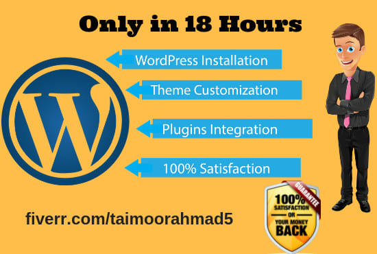 I will do wordpress theme installation and demo setup or content in 12 hours