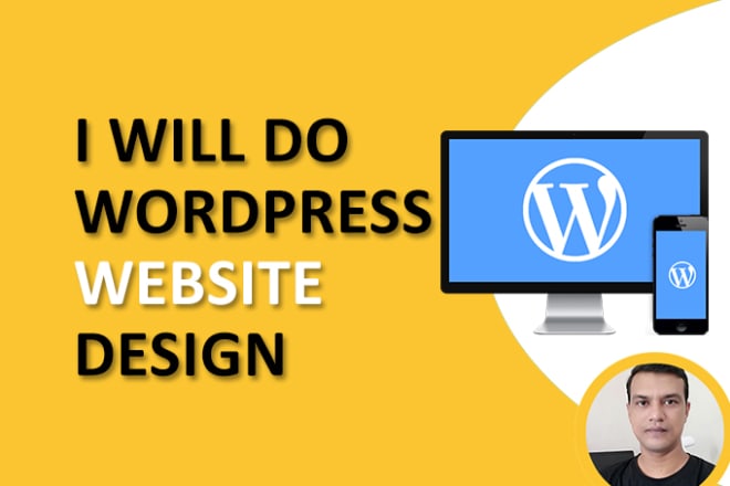 I will do wordpress website design