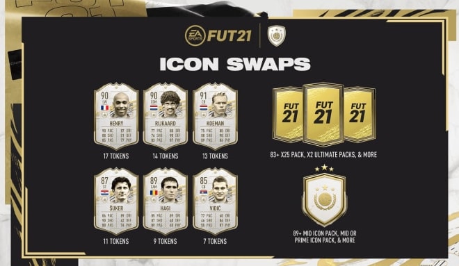 I will do your FIFA 21 icon swap for the cheapest price on