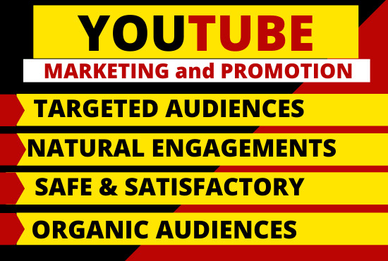 I will do youtube marketing and promotion worldwide