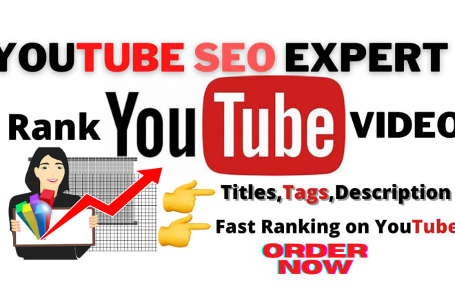 I will do youtube SEO of your video, write title description tags and video keywords