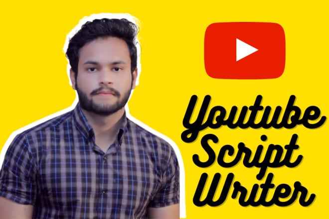 I will do youtube video script writing for you