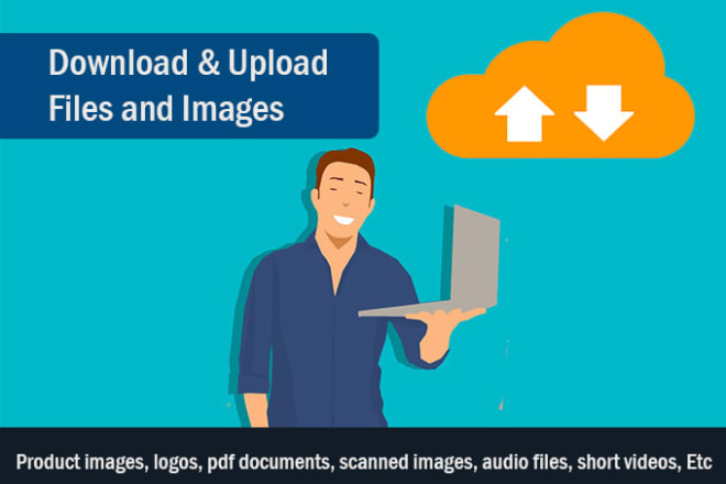 I will download,upload bulk images and files from any website