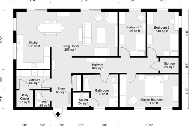 I will draw 2d house plan 24 hours