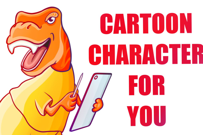 I will draw a cartoon character or cartoon avatar etc