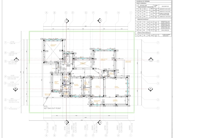 I will draw all type of 2d architectural drawings into autocad