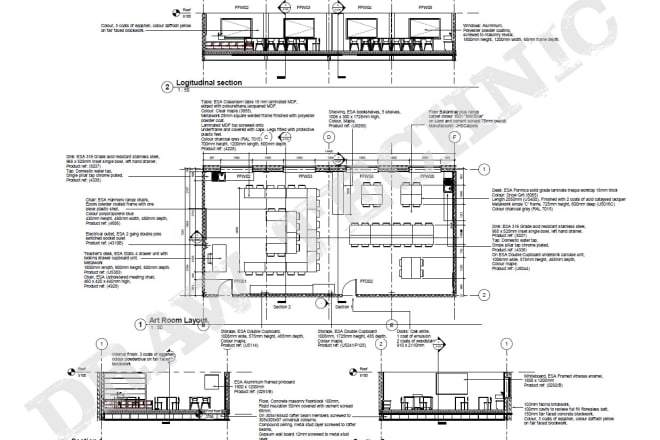 I will draw floor plans for your project