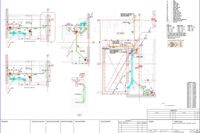 I will draw mep design drawings and shop drawings