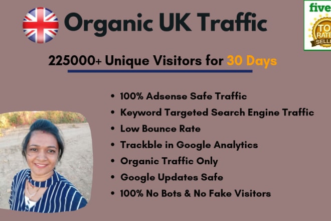 I will drive keyword targeted organic UK traffic search engine