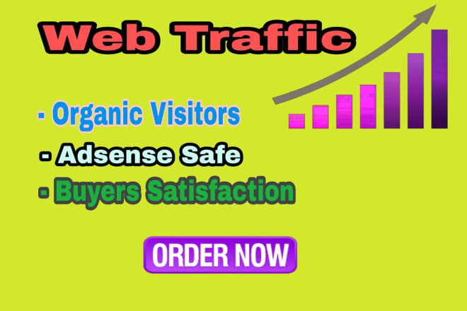 I will drive organic web traffic