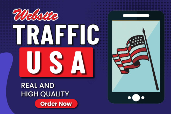 I will drive USA targeted real human traffic to your website