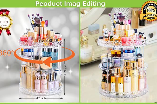 I will edit, retouch, manipulate, optimize ecommerce product image