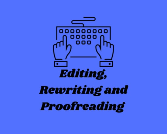 I will edit, rewrite or proofread your english text