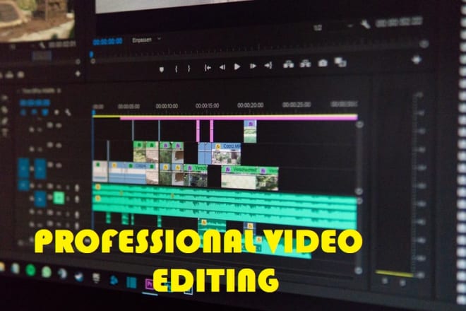 I will edit videos in 4k or HD color grading,visual effects,ads,youtube videos