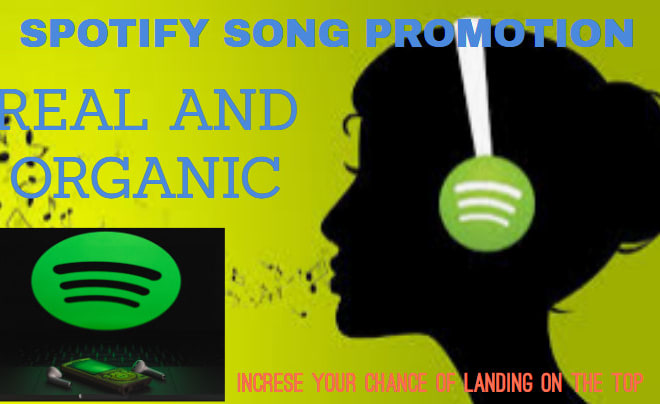 I will effectively promote your spotify music to organic audience