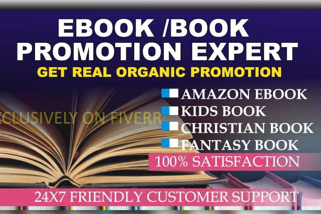 I will execute viral ebook promotion, amazon kindle book promotion