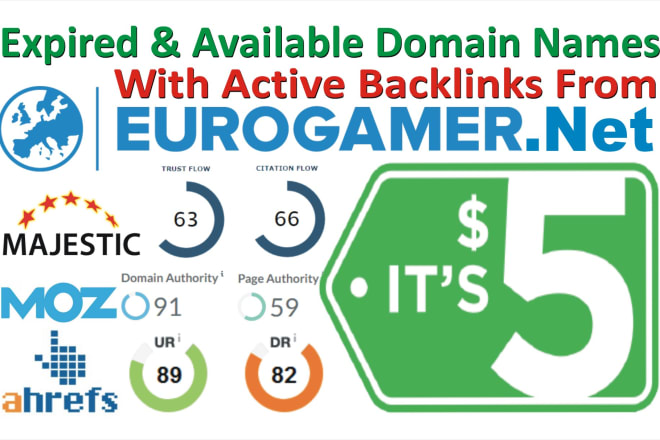 I will find expired domains with eurogamer net backlinks