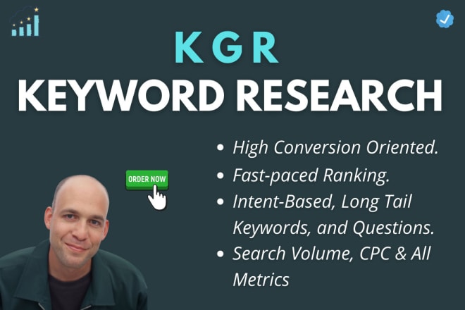 I will find kgr keywords and make a strategy for fast ranking