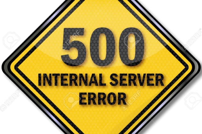 I will fix 500 internal server error in no time