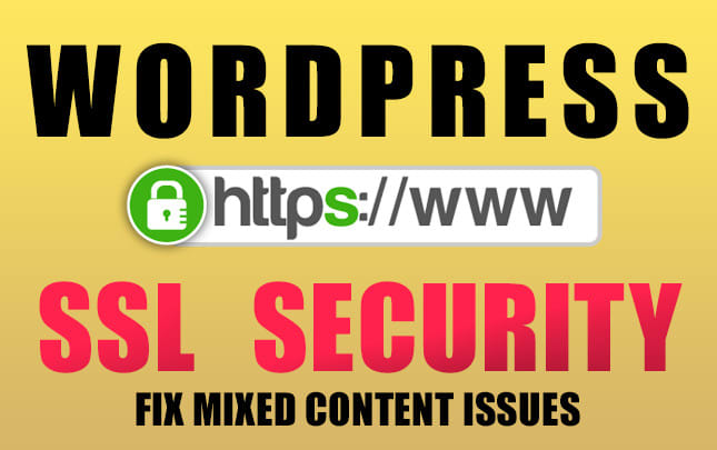 I will fix SSL https mixed contents issues in wordpress