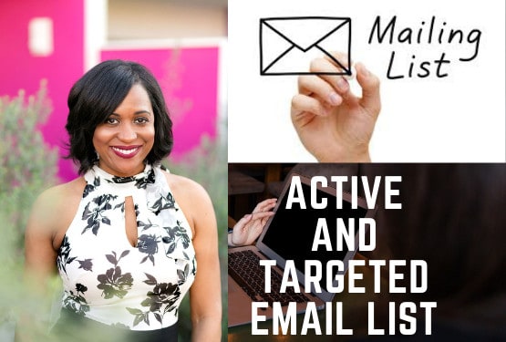 I will generate verified email list, niche targeted email marketing effective list