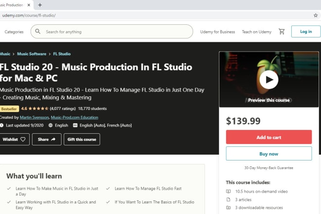 I will gift this course, music production in fl studio