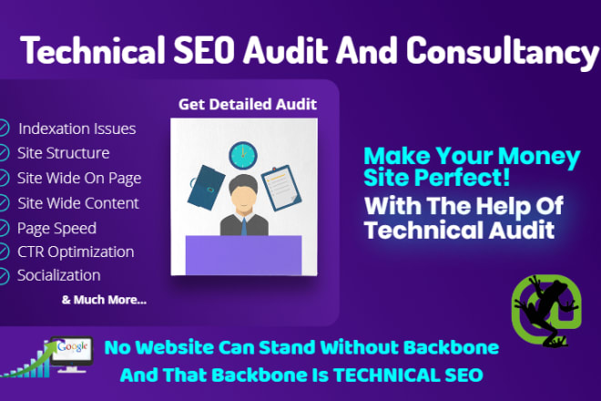 I will give pro technical SEO audit reports with action plan