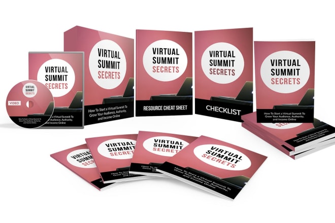 I will give virtual summit secret private label rights ebook videos