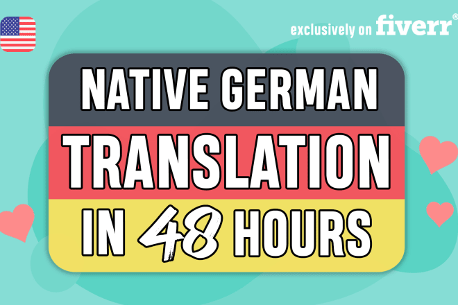 I will give you a native german translation