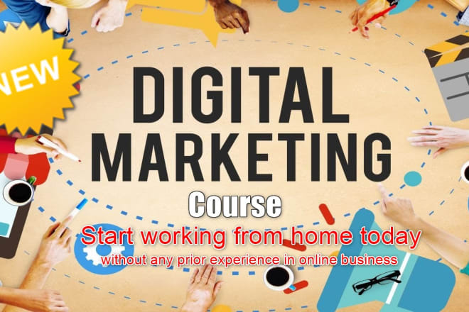 I will give you excellent on line marketing course, e commerce, digital sales guides