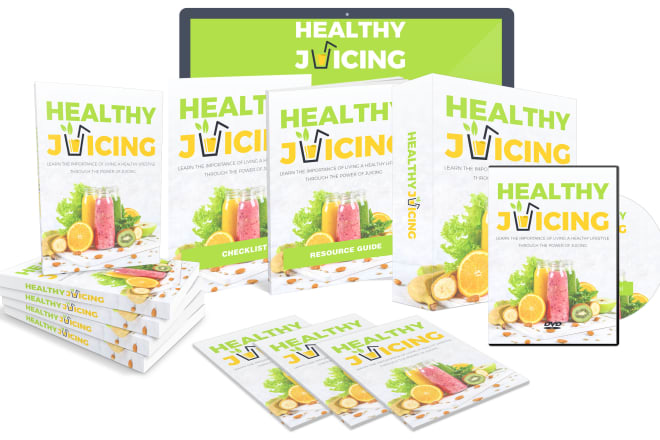I will give you healthy juicing food diet ebook download with resell rights