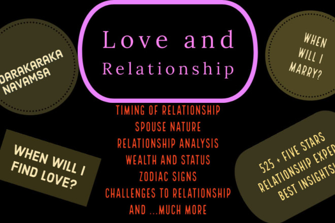 I will give you love and relationship astrology reading