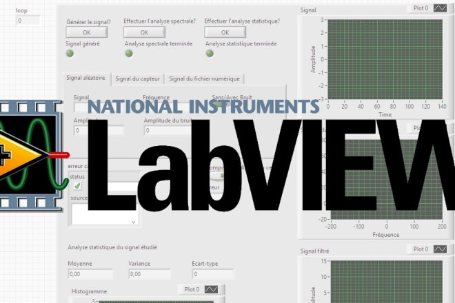 I will guide you in making labview projects