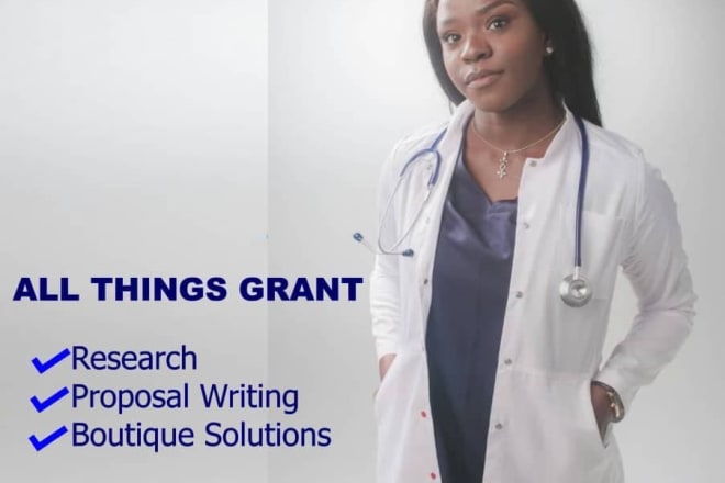 I will help research, edit, and write a custom winning grant