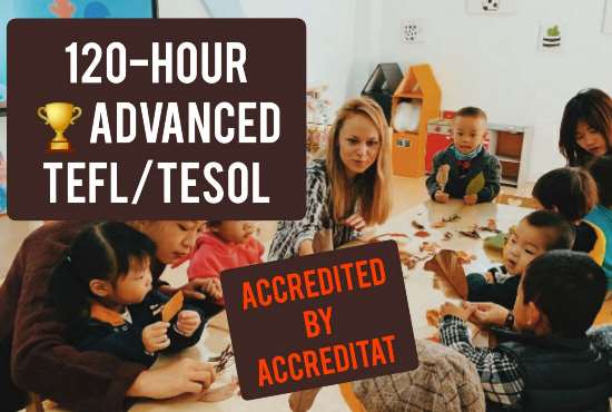 I will help with advanced tefl tesol online certification