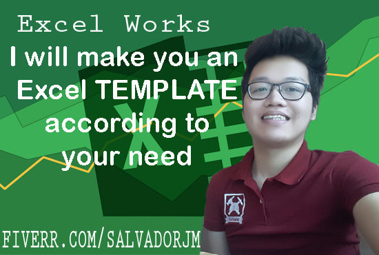 I will help you with your excel template