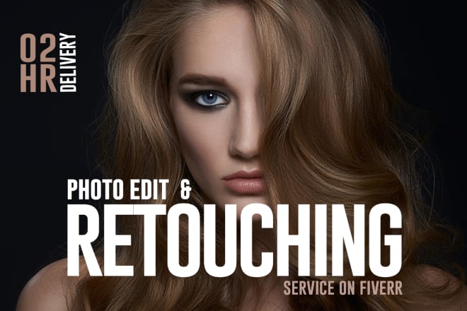 I will highend photo retouching, skin retouch and photoshop editing