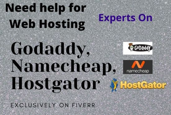 I will host your application on godaddy, hostgator, namecheap