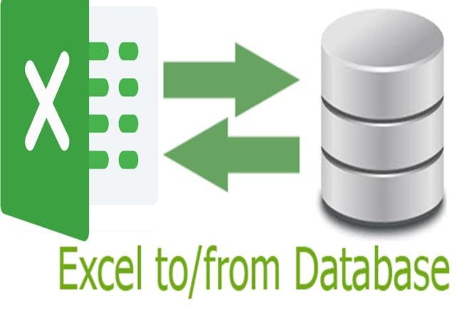 I will import and export database to excel and excel to database