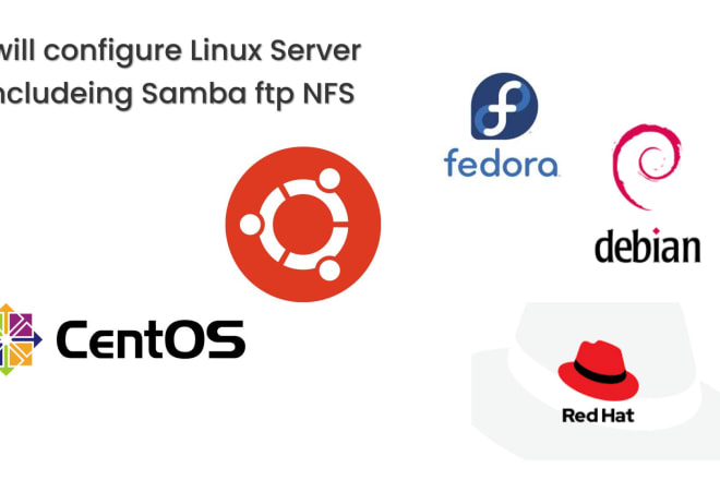 I will install and configure linux server including nfs,ftp sftp and samba