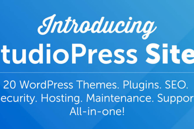 I will install configure modify any wordpress theme from studiopress