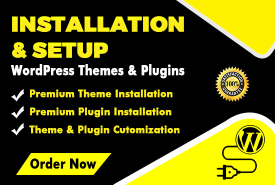 I will install premium plugins,rank math pro SEO and other licensed themes and plugins